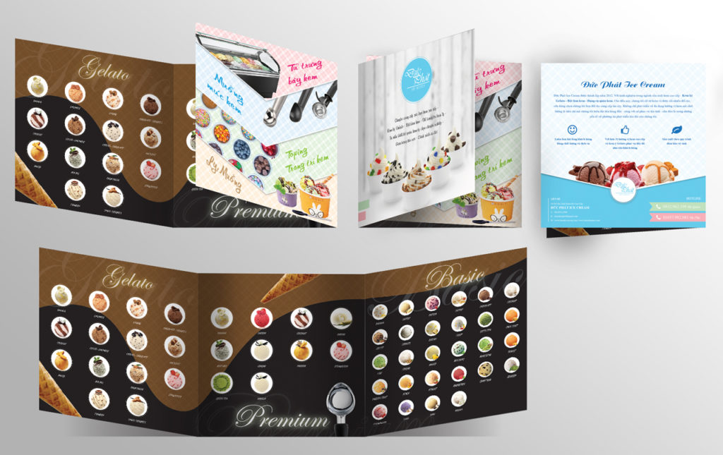 Duc Phat Ice Cream Brochure