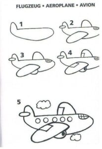 How to draw plane