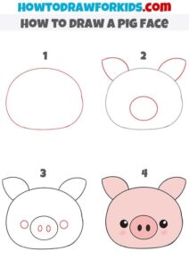 How to draw pig