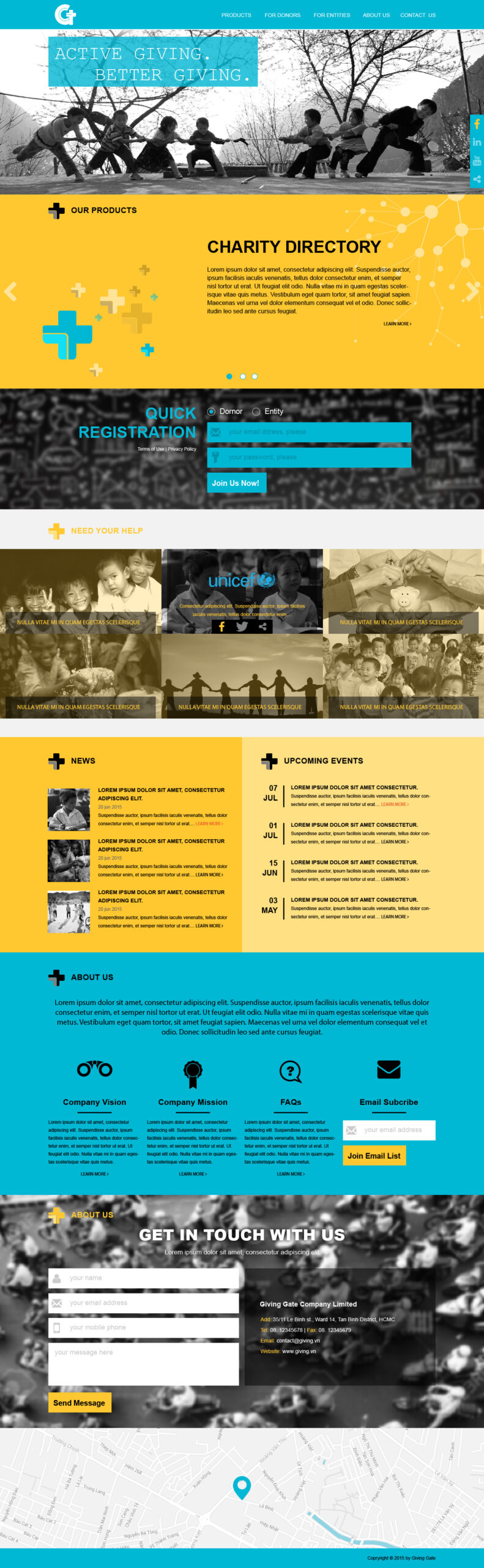 Giving Gate Website