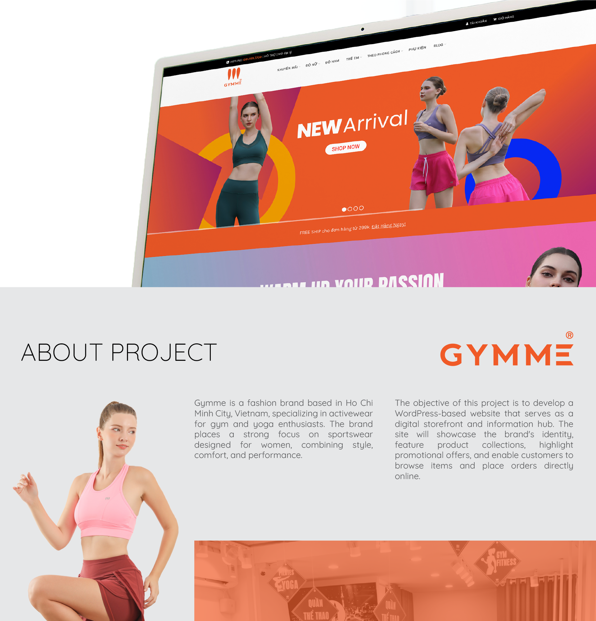 Gymme | UX/UI Web Design