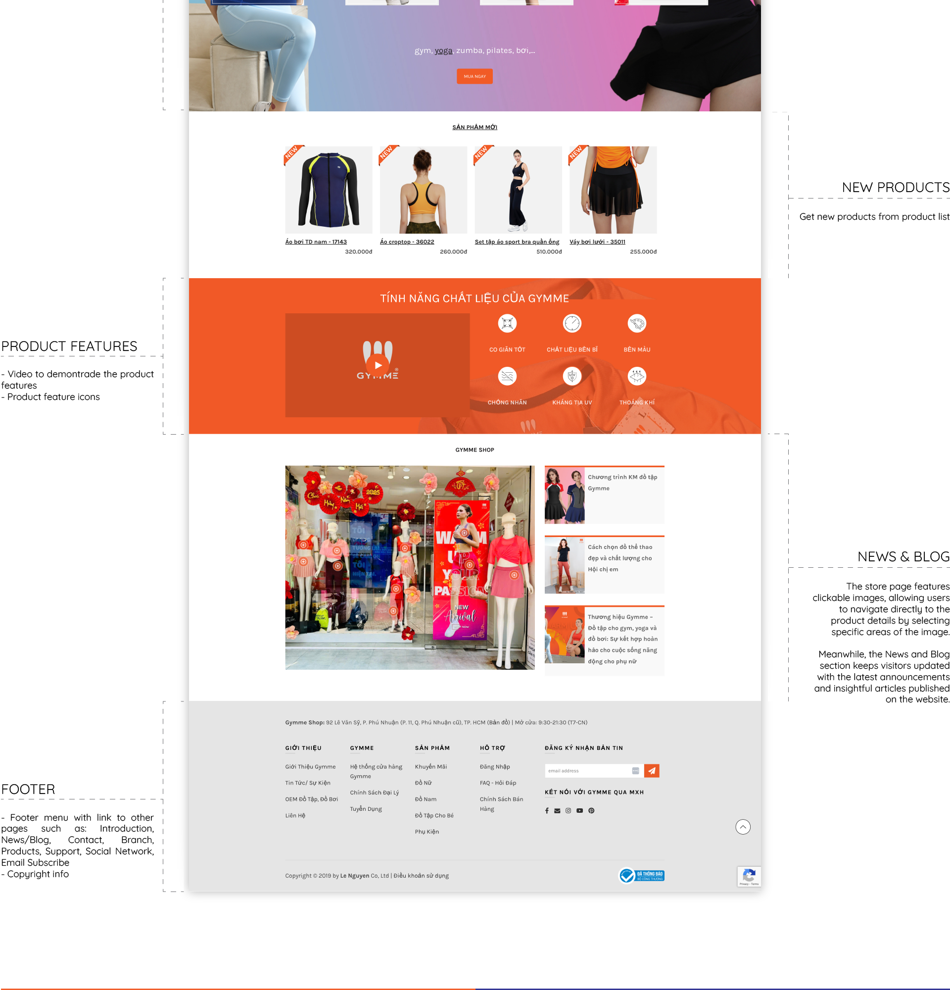 Gymme | UX/UI Web Design
